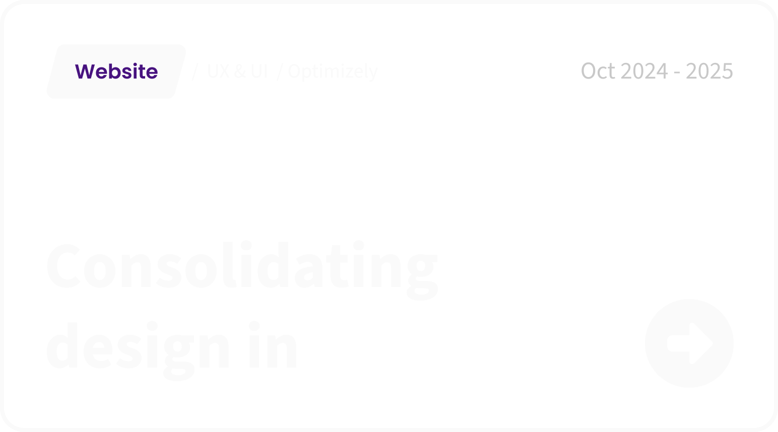Go to Azets design case study. Website, UX & UI, Optimizely.
