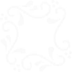 white ornate corner.