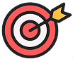 Icon of a goal.