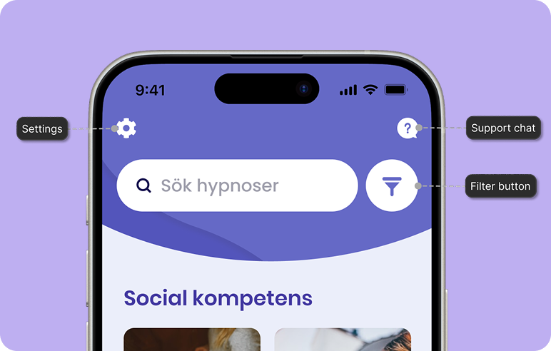Close-up of the new features added.